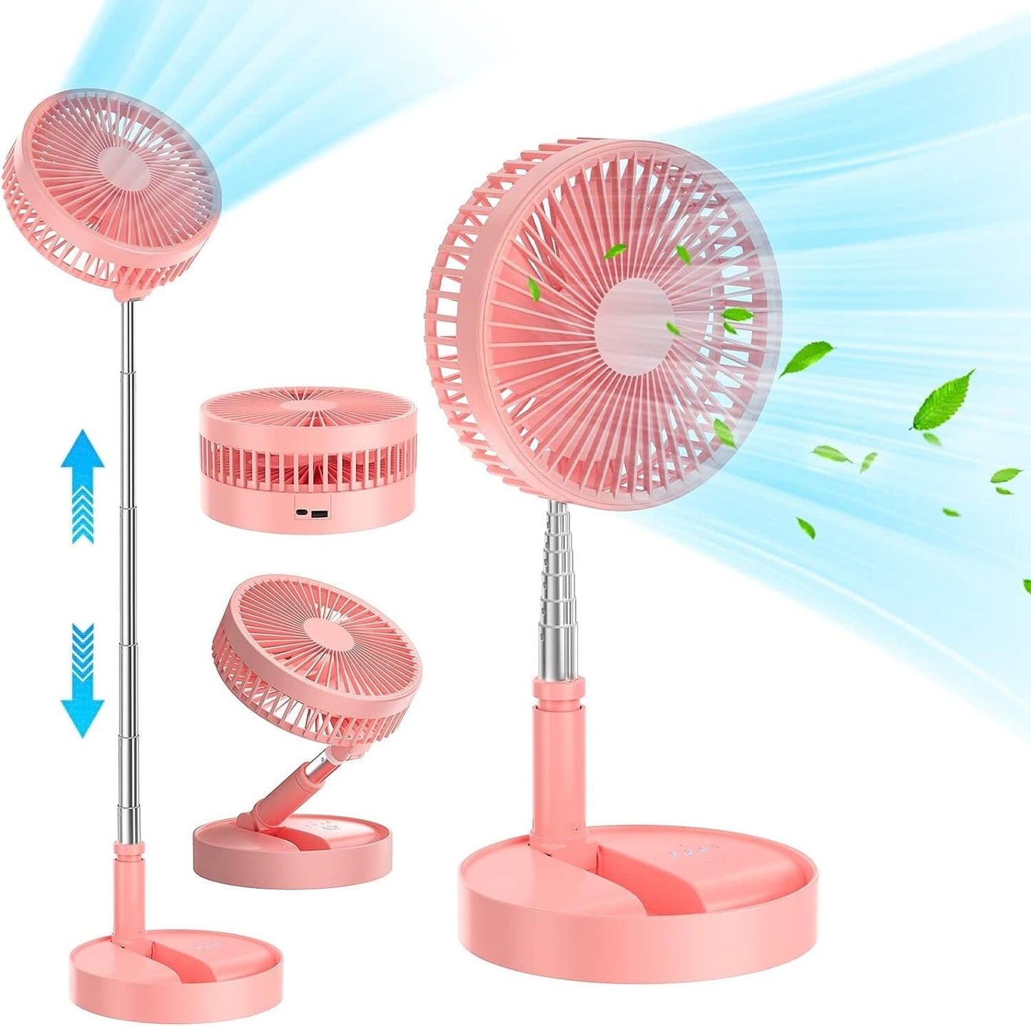 Ventilador Plegable Y Recargable