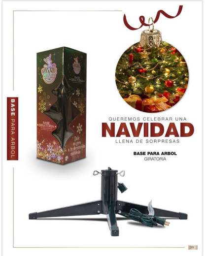 Base Giratoria Arbol Navideño