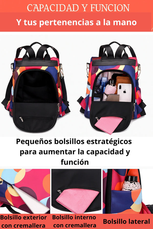 Mochila Guardián Urbana Antirrobo Moderna