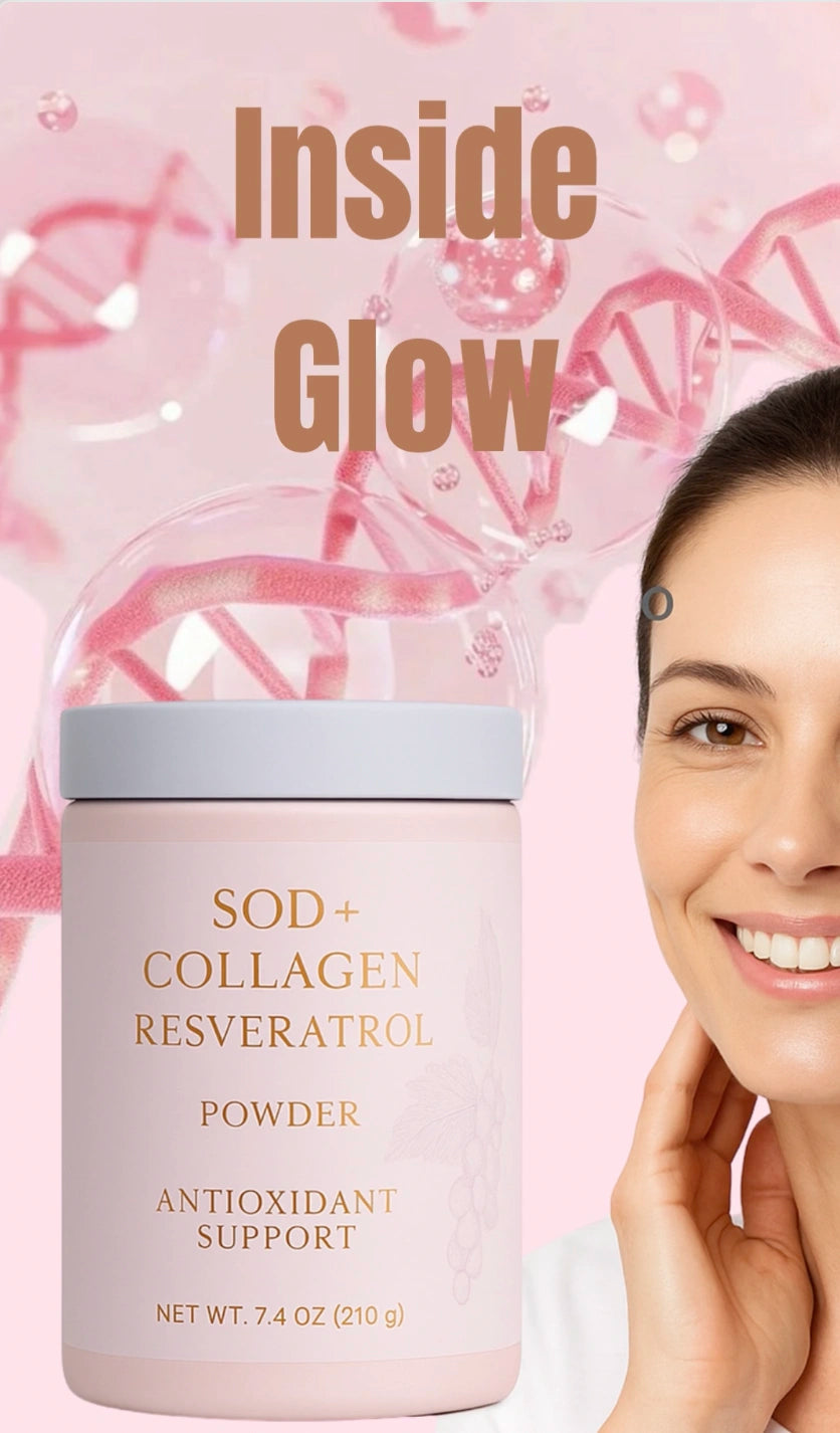 Inside Glow - SOD + Colágeno + Resveratrol
