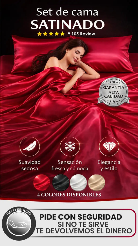 Set sabana satinado