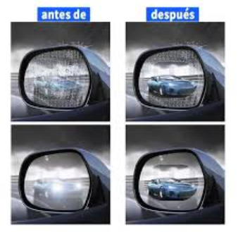 ADHESIVO IMPERMEABLE PARA ESPEJO RETROVISOR CARRO/MOTO