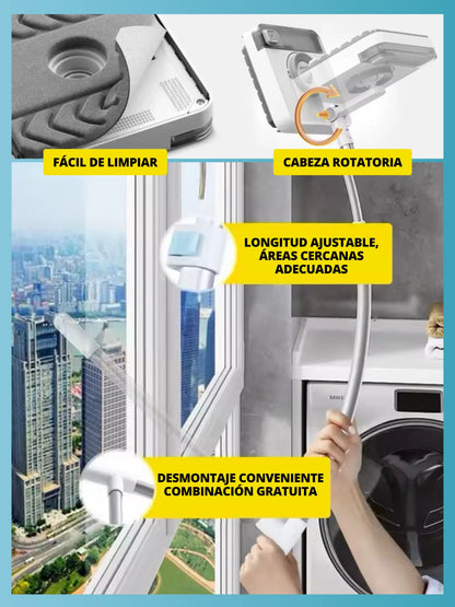 LIMPIADOR DE CRISTALES 2 EN 1